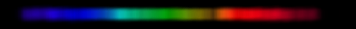 Photograph of emission spectrum of Carbon.